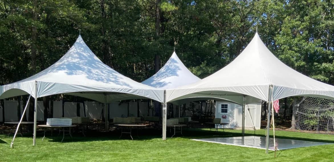 Above All Tent Rentals event
