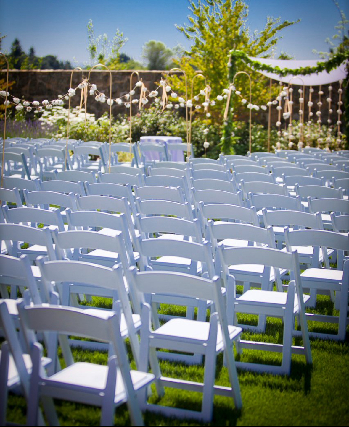 Above All Tent Rentals event